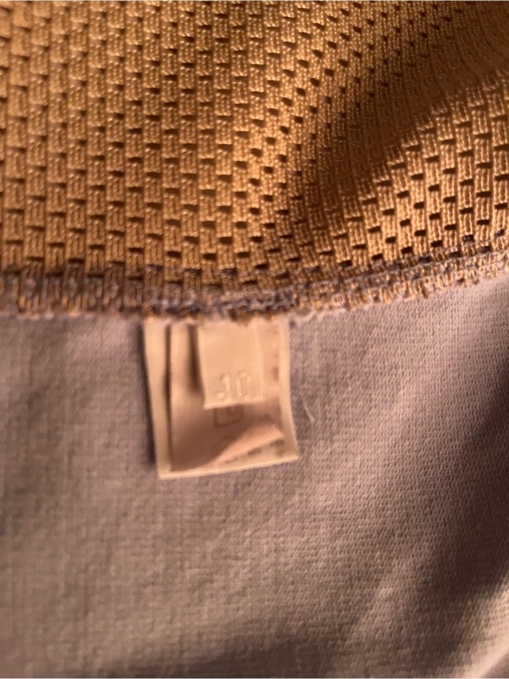 Prada Sport Y2K Ice Blue Jacket with Gold Mesh- US Size 4, Italian Size 40 - Picture 16 of 16